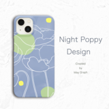 ナイトポピーなスマホケース