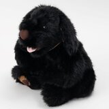 感動する抱き心地。重さ約3400g、命の重みを感じる犬のぬいぐるみ・クロラン（黒）の画像