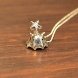 ＊受注制作＊ silver製　メンダコちゃんネックレス〜ヒトデちゃんを添えて〜