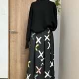 ▪️着物リメイク▪️昭和モダンなスカート▪️