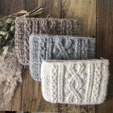 ❅秋冬限定❅　アランdeポーチ　-キナリ-