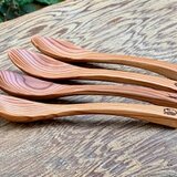 四神吉野杉のレンゲ4本セットの画像