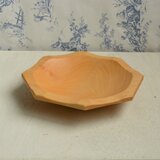 トチの八角深皿Ｗ