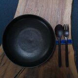漆黒丼皿 　(しっこくどんざら）
