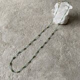 stationN*green tourmaline-green cord-