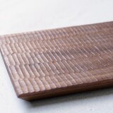 長四角のお皿　ブラックウォールナット　H-4