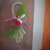 しめ縄アレンジ　雫型