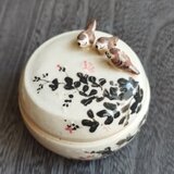 ヒソヒソバナシ【陶器の蓋物】の画像