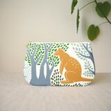 ラウンドポーチ　「forest」カンガルー