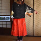 着物リメイクセットアップ