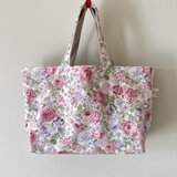 トート風エコバック　優雅な花々*の画像