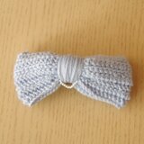 ニットリボンバレッタ