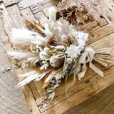 □ bohostyl bouquet  キングプロテア　撮影　ドライフラワーの花束　ブーケ　インテリア　パンパスグラス