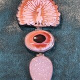 ヴィンテージ　ペンダントトップ　シェル×アイアゲート×レイジー　シルバー