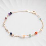 ブレスレット【天体観測】記念日の天体配置図で作るブレスレット <14kgf>