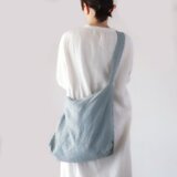 くったりリネン帆布の2wayショルダーバッグ