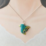 七宝焼　千鳥のネックレス