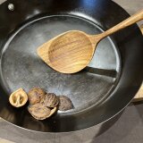 コナラのスプーンベラ　左 料理用の画像