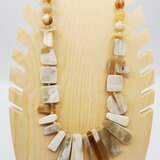 【Outlet sale 30% 6900円→4830円】 ネックレス 水牛の角（バッファローホーン） NL001