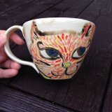 猫マグカップ