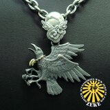 八咫烏〔ヤタガラス〕ペンダントトップの画像