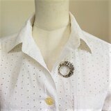 （再出品）　カレンシルバーブローチ