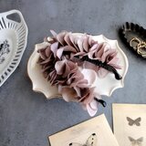 紫陽花のバナナクリップ ■ ニュアンスカラー  ■ ライトグレーパープルの画像