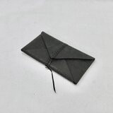 スリム長財布 -black-