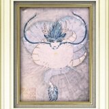 開運絵画暗雲青龍アート