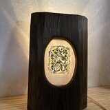 木版画の灯り「Thanks for Harvesting」の画像