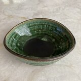 織部楕円小鉢の画像