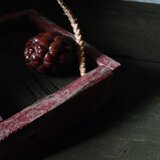 リバーシブルフレーム -red medi-