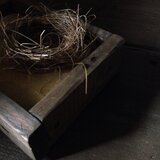 リバーシブルフレーム -blue medi back yellow-