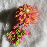 朝露の花 2本かんざし