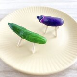 お盆ズ♢ナスとキュウリの精霊馬&精霊牛(大サイズ)