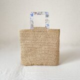 かごバッグ - 花の響き -の画像