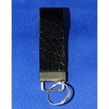 キーホルダー　黒色 　珍しい柄入り　keyh001