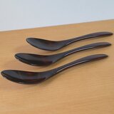 H5 ひのきレンゲスプーン（本漆仕上げ）の画像