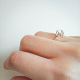 cube リング S（シルバー）