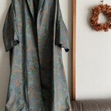 大島の裏無しコートお値下げ23,000→18,000円