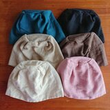 summer sale  ★ 　スラブダブルガーゼ ✽ ビーニーキャップ