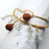 hemp&さざれｱｸｱﾏﾘﾝのﾌﾞﾚｽﾚｯﾄ/ﾈｯｸﾚｽ