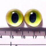 オーダーのお品○半球グラスアイ16ｍｍの画像