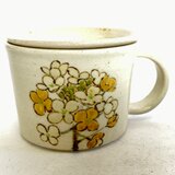 鉄絵カップ揃え「菜の花」