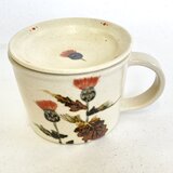 鉄絵カップ揃え「あざみ」