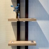 ステンドグラスかざり吊り棚（４段）の画像