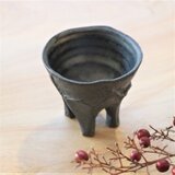 吉田南岳  ぐい吞み（凍裂カット E）