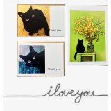 ねこ　ポストカード３枚セット＊送料無料