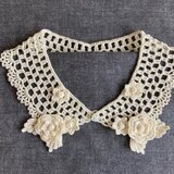 レース編み＊つけ襟（小さめ）