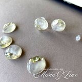 Lemon Candy シリコン ポストピアス レモン イメージピアス ドロップ レジン 変形 ニュアンスピアス